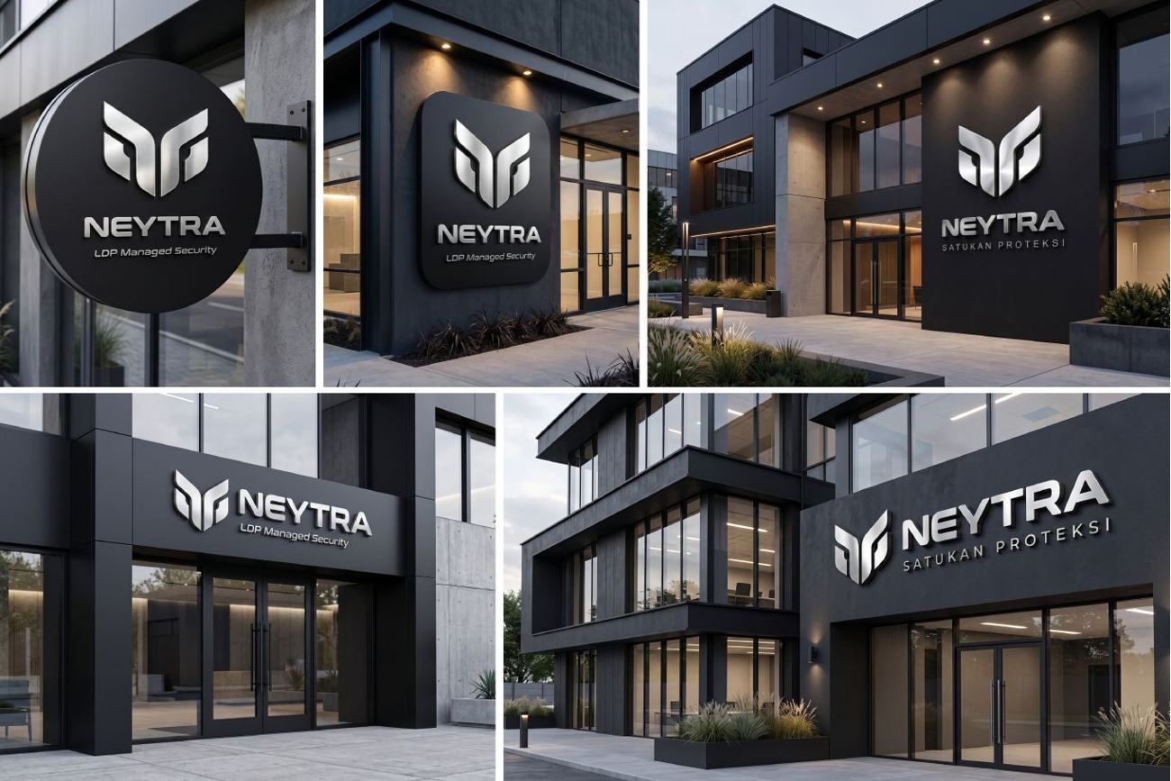 Signage gedung NEYTRA